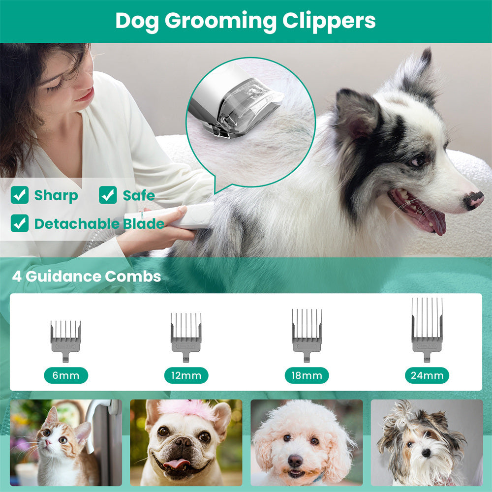 Pet Grooming & Vacuum Kit