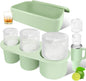 Tumbler Ice Mold Silicone w/ Tray