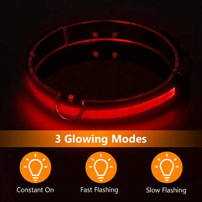 Dog Collar LED Flashing