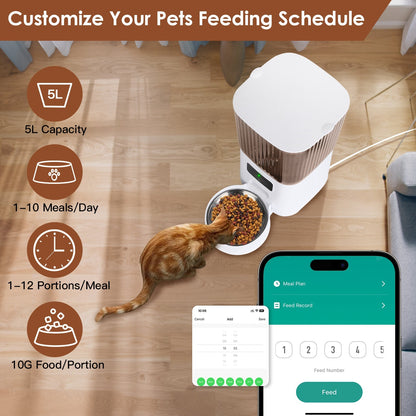 Pet Feeder Timed and WiFi With App Control