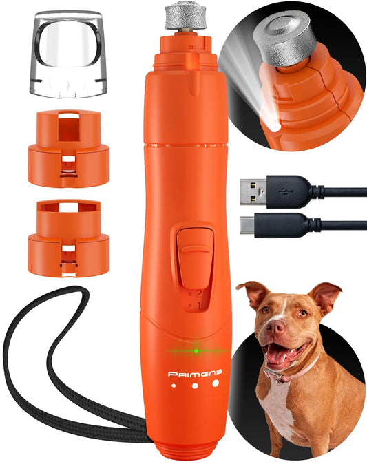 Rechargeable Dog Nail Grinder w/ LED Light