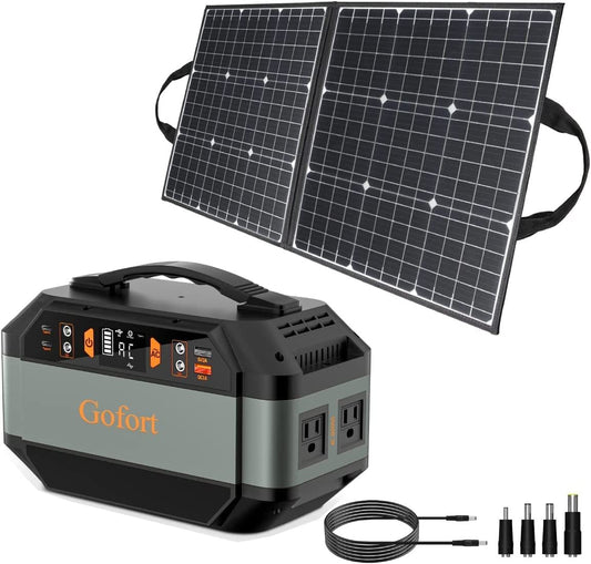 330W Portable Power Station; Solar Generator Backup