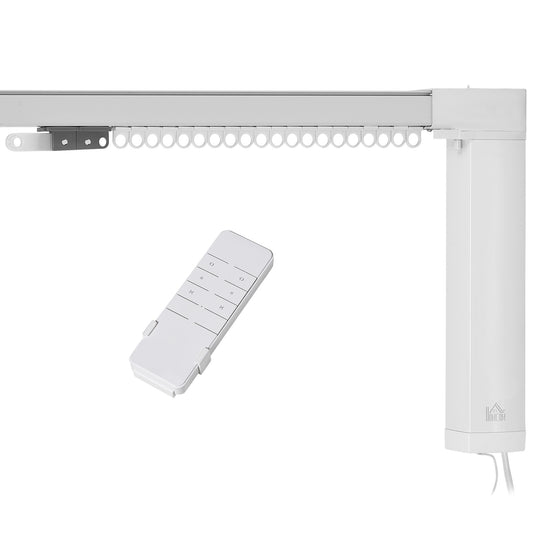 Smart Curtain Opener with Adjustable Tracks Rod