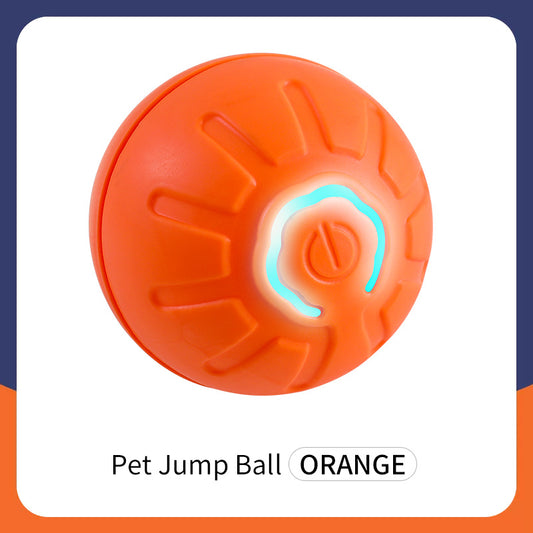 Self-Rolling Dog Ball