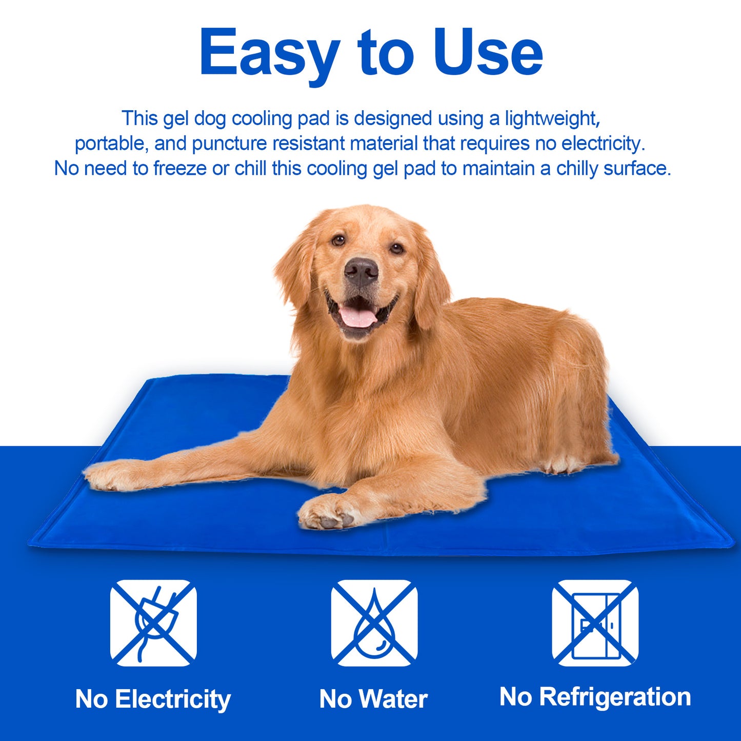 Pressure Activated Dog Cooling Mat